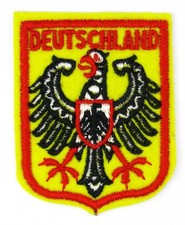 Ecusson brodé (patch／crest embroidered) ♦ AIGLE DEUTSCHLAND ALLEMAGNE