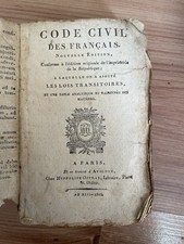 CODE NAPOLÉON, Code civil des