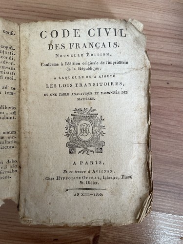 Code napoléon civil des - code,