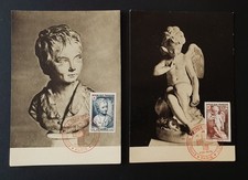 2 CARTES POSTALES MAXIMUM -1er