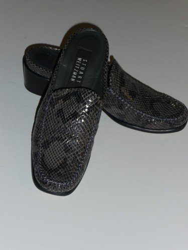 Stuart weitzman gray snakeskin - stuart,