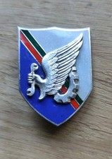 Insigne Parachutiste 75e CRM Dragon Paris, Émail