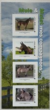 Timbres France Collector  Mule & Mulet  (4 timbres) 2015 NEUF