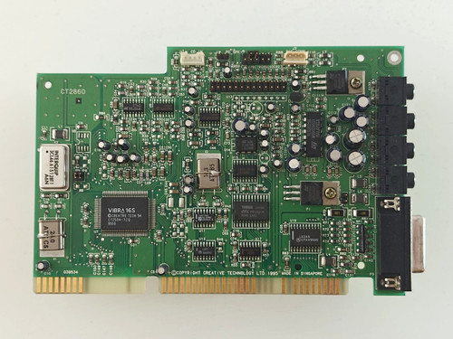 Creative sound blaster - blaster, 16