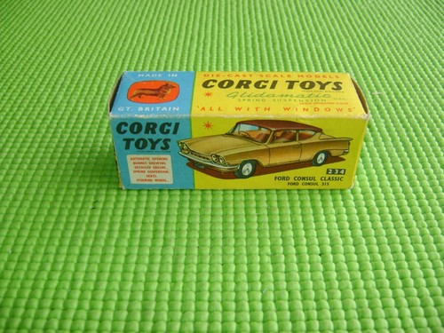 Corgi toys 234 ford - toys, consul