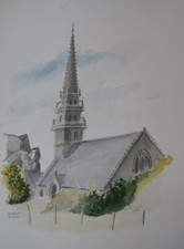 Aquarelle sur Papier à Dessin