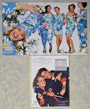 ESTELLE LEFEBURE  italian Ads Pub Pages Collection Pack Magazines ENRICO COVERI