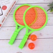  1 paire de raquettes de tennis pour enfants raquettes de badminton en plastique