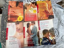 LOT DE 6 LIVRES HARLEQUIN