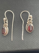 Ancienne Boucle D’oreilles dormeuses en Argent