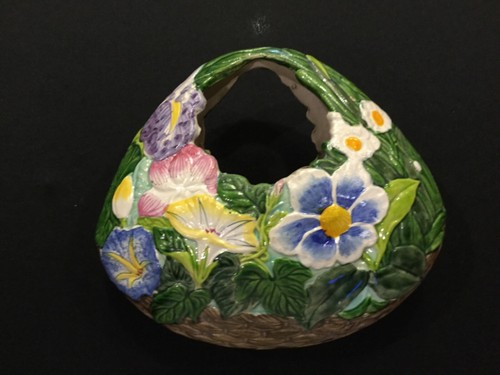 Antique hanging basket - , made