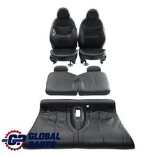 Sièges Mini R52 Cabrio Sport Panther Cuir Noir Gravity Siège Avant Arrière