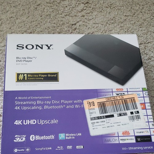 Sony bdp s6700 blu ray - sony, dvd