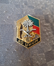 pin's armée / insigne légion Daguet 6 REG Régiment Etranger Génie