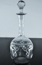 Art deco baccarat carafe - carafe, a