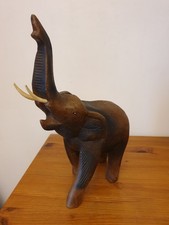 Grande statuette éléphant en