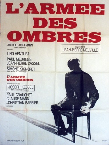 Armée des ombres affiche - "l'armÉe,