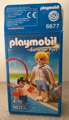 Playmobil 6677 boite - playmobil, vide