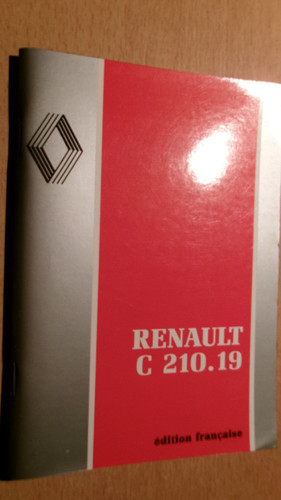 Rvi renault c210 19 - rvi,