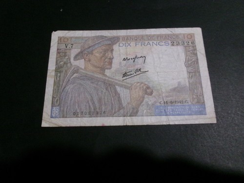 Billet francs le mineur - francs,