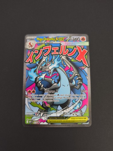 Carte pokémon méga dracaufeu - méga,