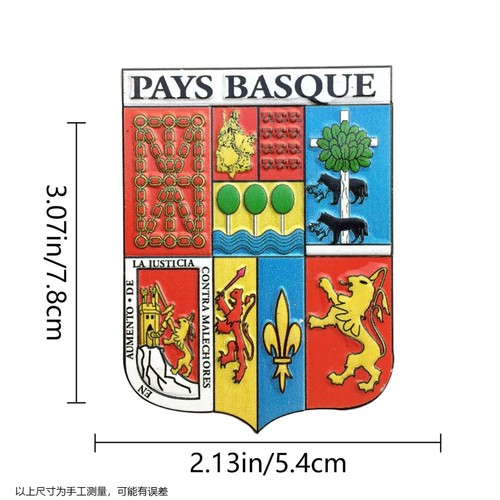 Pays basque coat arms 3d - arms,