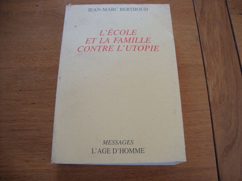Ecole famille contre - l'ecole, la