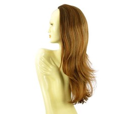 Demi-tête, demi-perruque 62cm
