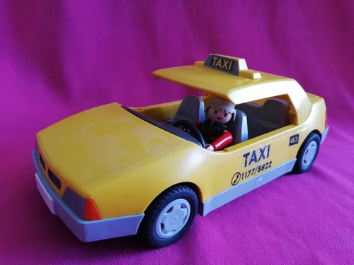 Vehicule taxi playmobil - playmobil, 1997