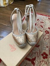 Espadrilles CASTANER T 38 champagne doré