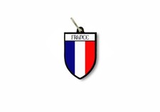 Porte cles clefs cle drapeau collection ville blason france francais