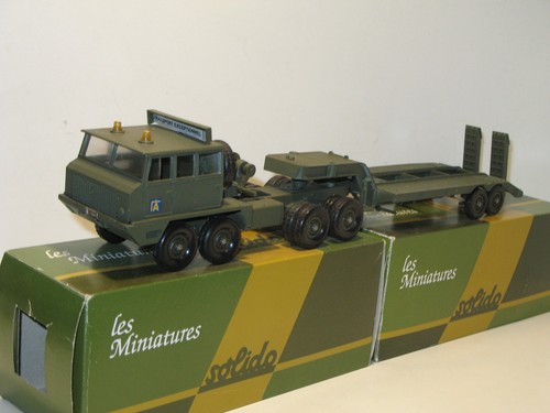 Solido camion porte char - camion,