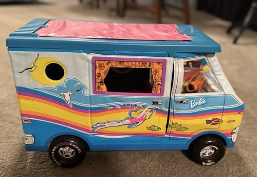 1973 barbie beach bus - barbie,