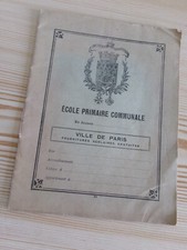 cahier d'écolier ancien