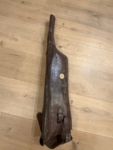 Etui fusil cuir - fusil, jambon