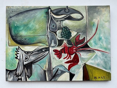 Pablo picasso tableau - ,, huile