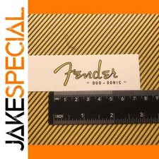 Headstock Logo 3 Pcs Duo-Sonic Guitar Headstock Decals Set