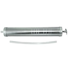 SERINGUE ACIER A HUILE, LIQUIDES DE 1 LITRE 1000ml