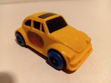 Joustra Volkswagen Coccinelle jaune roues bleues friction 1/50 BE