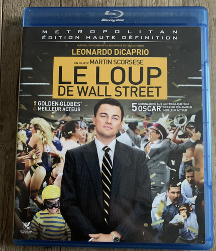 Blu ray loup wall street - le,