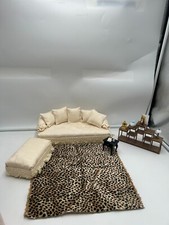 Salon Fauteuil pour Barbie et Fashion Royalty. + Poupée mannequin