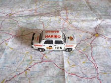 SIMCA 1000 Rallye 2 n°126 Haribo Ancienne Mini-Racing 1/43 en White métal