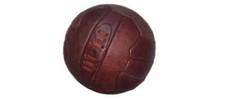 Ballon de football en cuir de