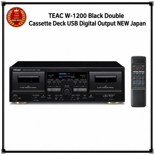 Teac 1200 noir - noir, double