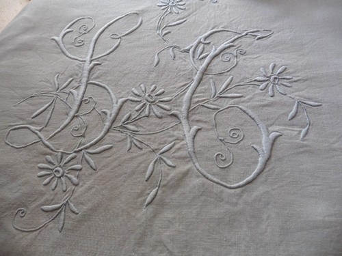 Ancien drappur lin creme - ancien,