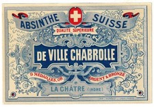 Ancienne étiquette Absinthe