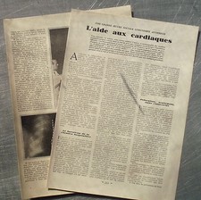 Document Aide aux cardiaques electrocardiogramme  1926