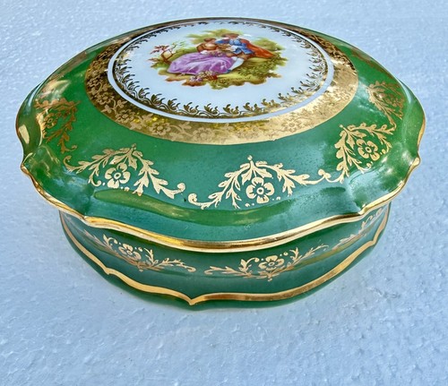 Boîte bijoux vintage - boîte, à