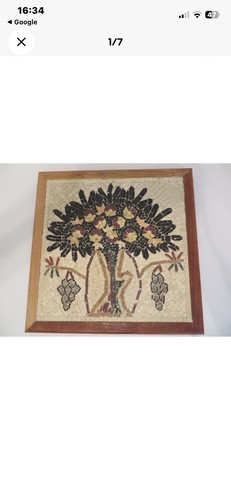 Cadre mosaïque arbre - mosaïque,