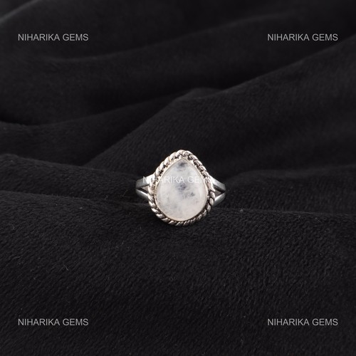 Bague solitaire argent - bague,